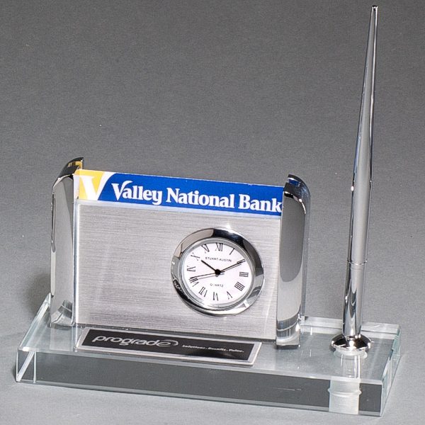 Glass Business Card Holder BC1023