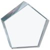 Crystal Pentagon Paperweight Blank