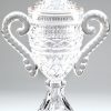 CRY387 Crystal Trophy Cup