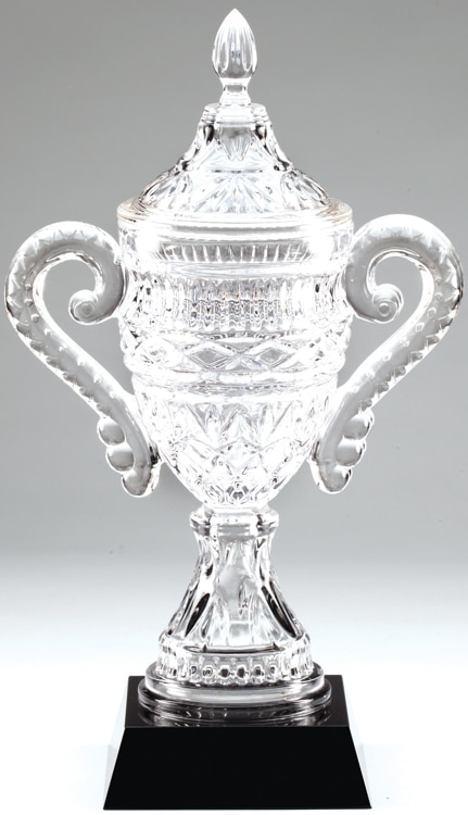 CRY387 Crystal Trophy Cup