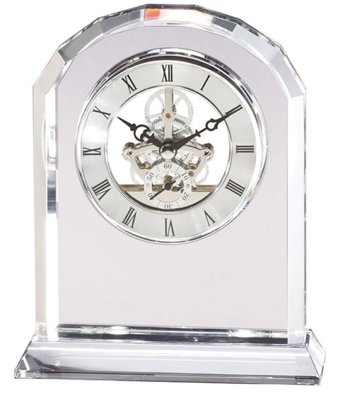 Arch Crystal Clock