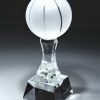 CRY148 Crystal Basketball Trophy
