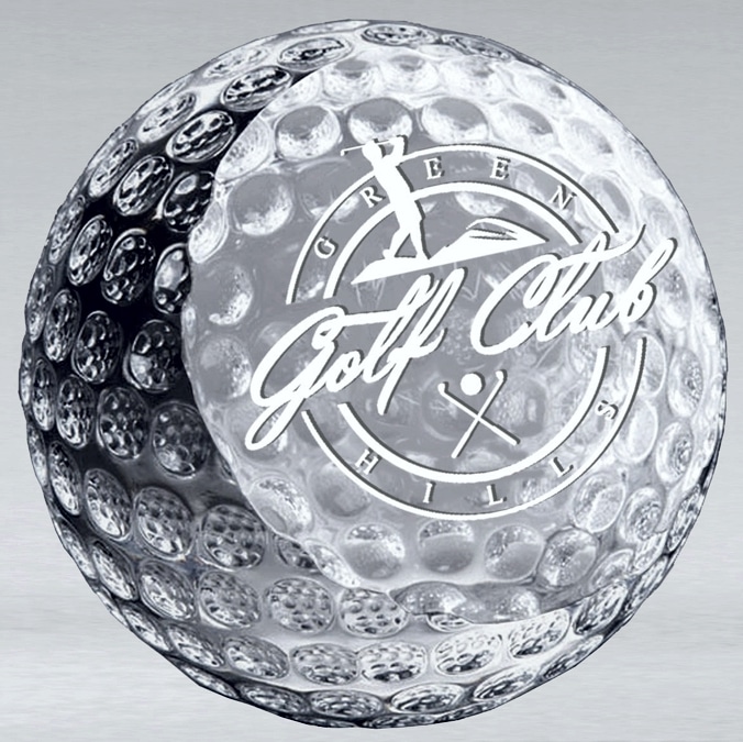 Crystal Golf Ball