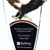 DT824B Landing Eagle Acrylic Award
