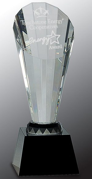 CRY059M Crystal Trophy