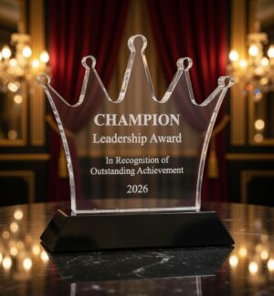 Crystal Crown Trophy